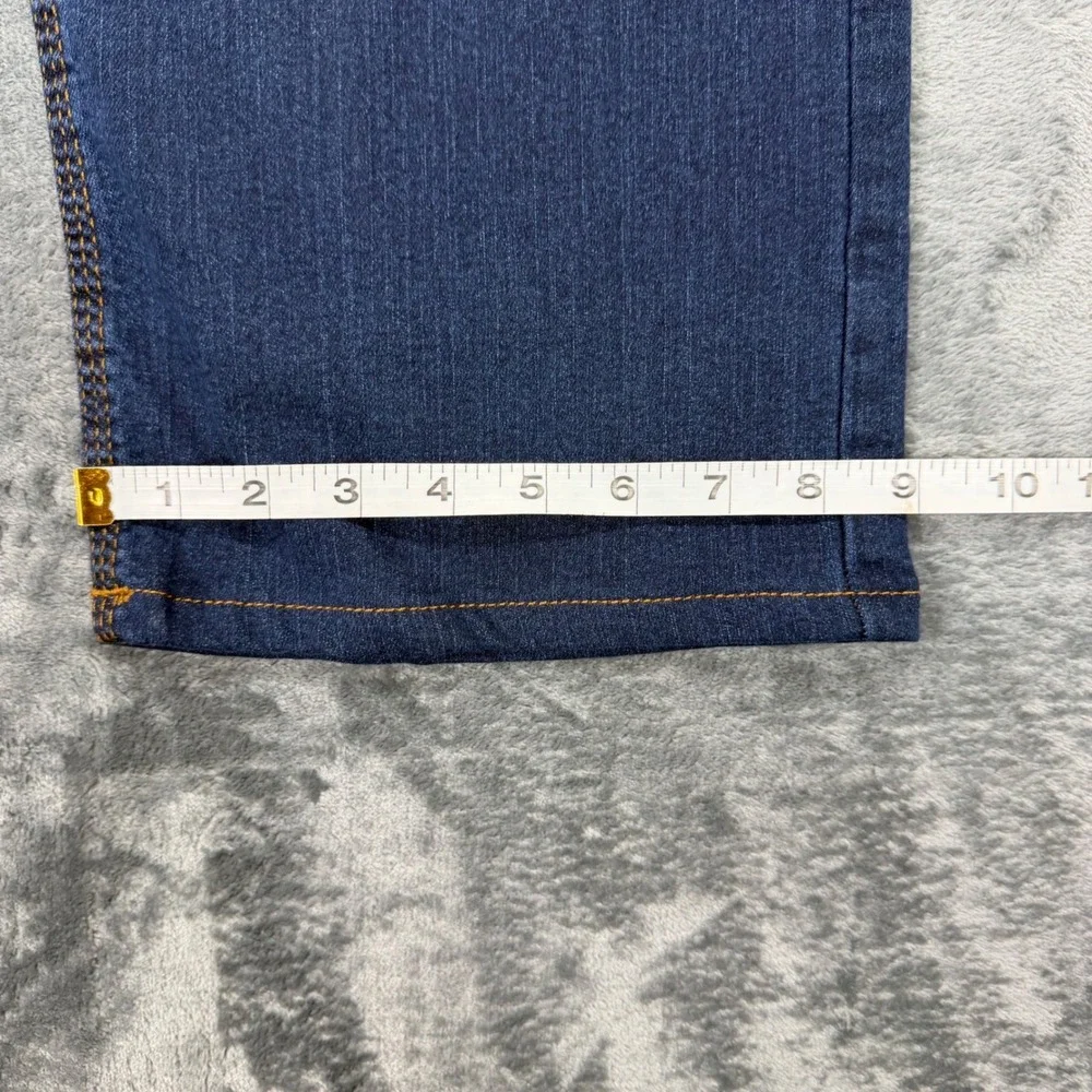 Origin Delta 68 Performance Denim Jeans Mens 42x32 Legit Fit Blue‎ Made in USA